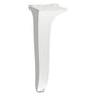 Laufen - Set of adjustable feet (2 pieces), height 165 mm, lacquered metall - White Glossy