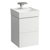 Laufen - Vanity Only with two drawers for washbasin 815331 (incl. organiser) - White Matte