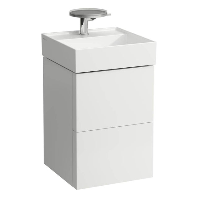 Laufen - Vanity Only with two drawers for washbasin 815331 (incl. organiser) - White Matte