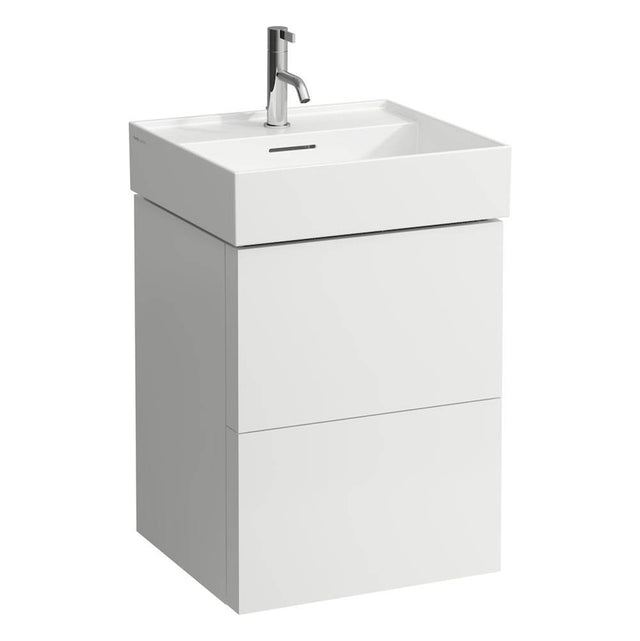 Laufen - Vanity Only with two drawers for washbasin 810332 incl. organiser) - White Matte