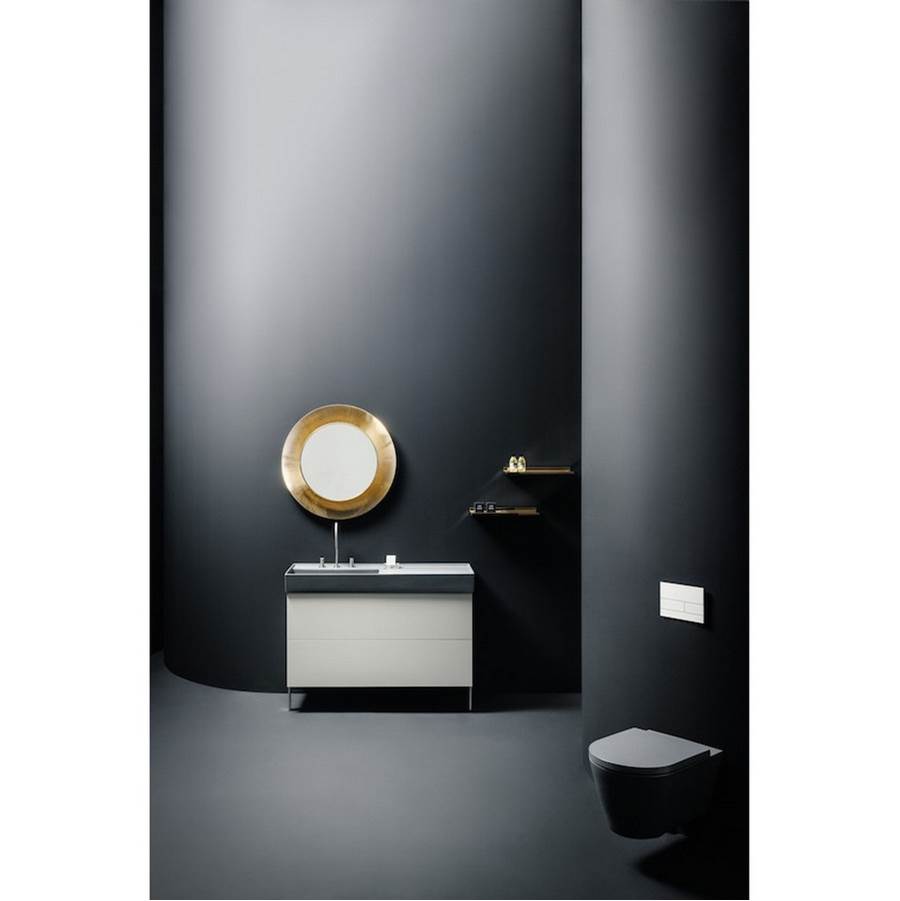 Vanity Only with two drawers for washbasin shelf right 813332 (incl. organiser)