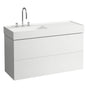Laufen - Vanity Only with two drawers for washbasin shelf right 813332 (incl. organiser) - White Matte