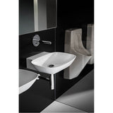 Washbasin, wall mounted