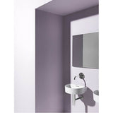 Small washbasin, wall mounted