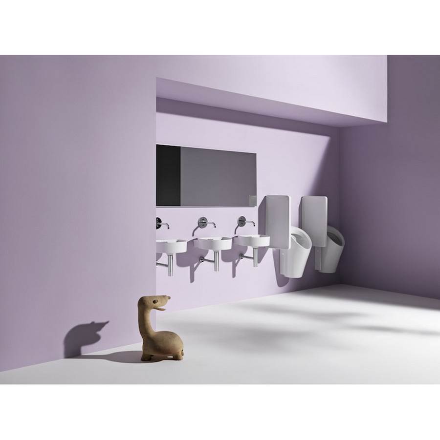 Small washbasin, wall mounted