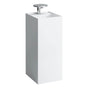 Laufen - Freestanding washbasin with concealed outlet, w/o overflow - Glossy White