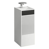 Laufen - Freestanding washbasin with concealed outlet, w/o overflow - Surface Black And Grey