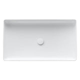 Bowl washbasin, rectangular