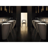 Washbasin With Integrated Pedestal, With Wall Connection, Incl. Ceramic Waste Cover