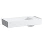 Laufen - Bowl washbasin with tap bank, with concealed outlet, w/o overflow - Glossy White