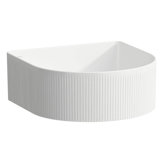 Laufen - Washbasin Bowl with texture, Counter Mounted - Matte White