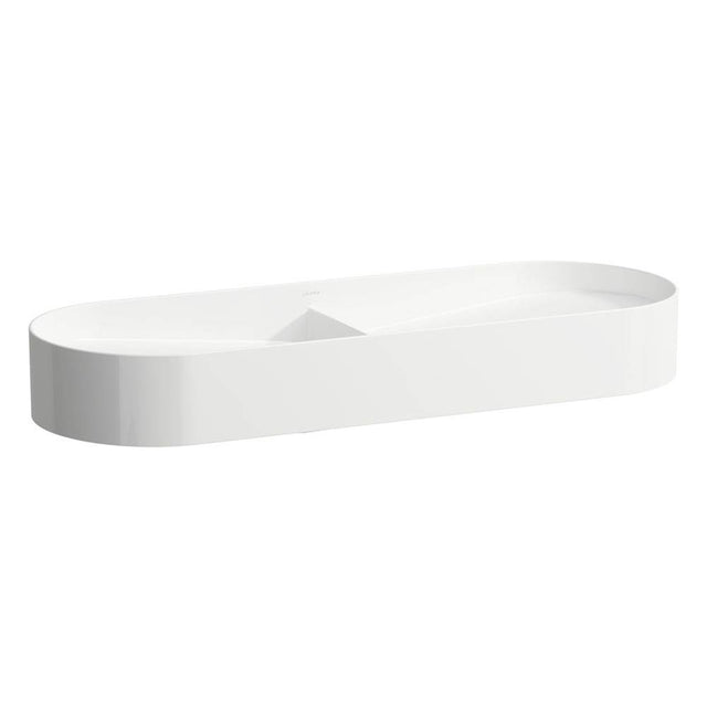 Laufen - Double Washbasin Bowl, Counter Mounted - Matte White