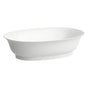 Laufen - Bowl washbasin, oval - without overflow - Optional ceramic drain & cover - Matte White