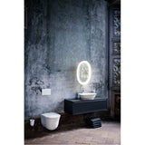 Bowl washbasin, oval - without overflow - Optional ceramic drain & cover