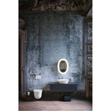 Bowl washbasin, oval - without overflow - Optional ceramic drain & cover