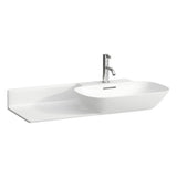Laufen - Washbasin console, shelf left, wall mounted - Matte White