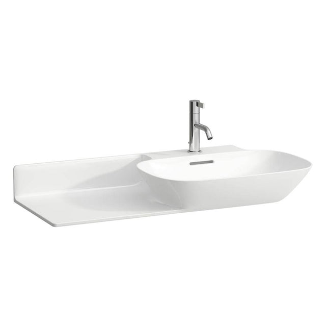 Laufen - Washbasin console, shelf left, wall mounted - Matte White