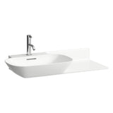 Laufen - Washbasin console, shelf right, wall mounted - Matte White