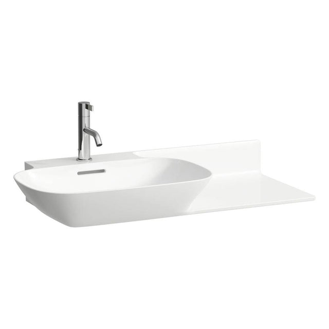 Laufen - Washbasin console, shelf right, wall mounted - Matte White