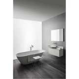 Washbasin console, shelf right, wall mounted