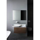 Washbasin console, shelf right, wall mounted