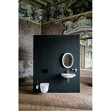 Washbasin Console, wall mounted - Optional ceramic drain & cover