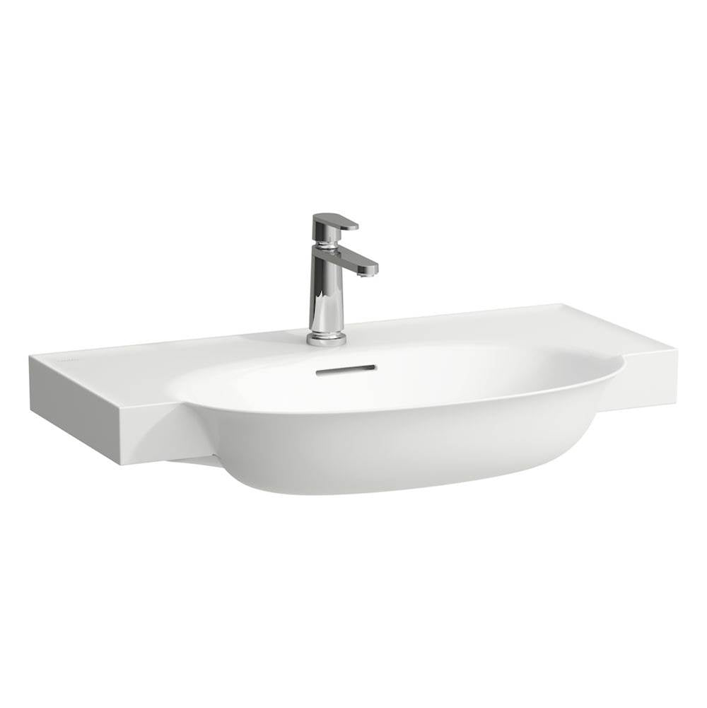 Laufen - Washbasin Console, wall mounted - Optional ceramic drain & cover - Matte White