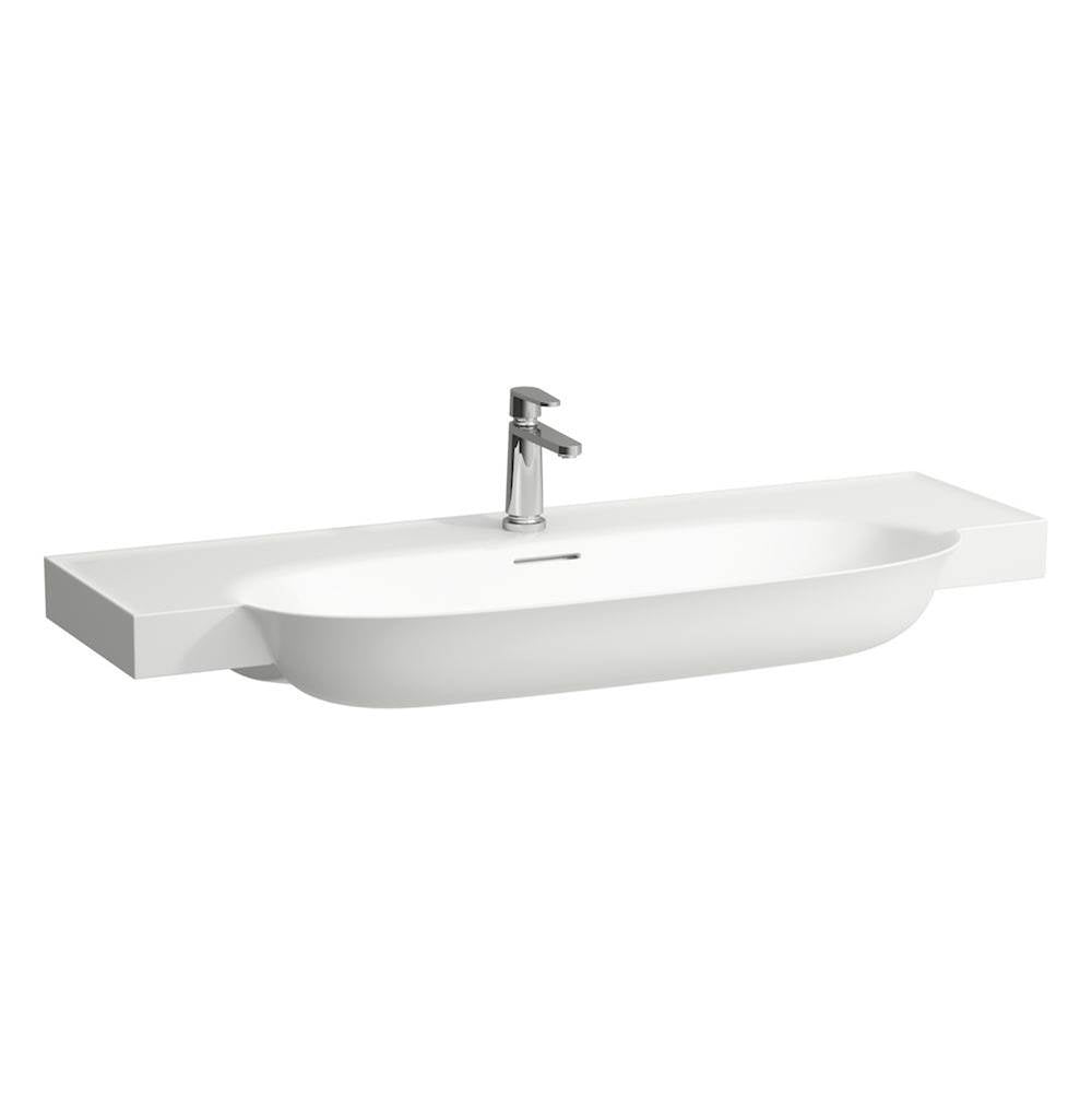 Laufen - Washbasin Console, wall mounted - Optional ceramic drain & cover - Matte White