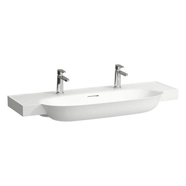 Laufen - Washbasin Console, wall mounted - Optional ceramic drain & cover - Matte White