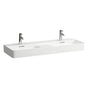 Laufen - Double Washbasin, wall mounted - Matte White