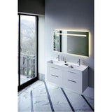 Double Washbasin, wall mounted