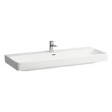Laufen - Washbasin, also usable as double washbasin, wall mounted - Glossy White
