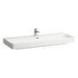Laufen - Washbasin, also usable as double washbasin, wall mounted - Glossy White