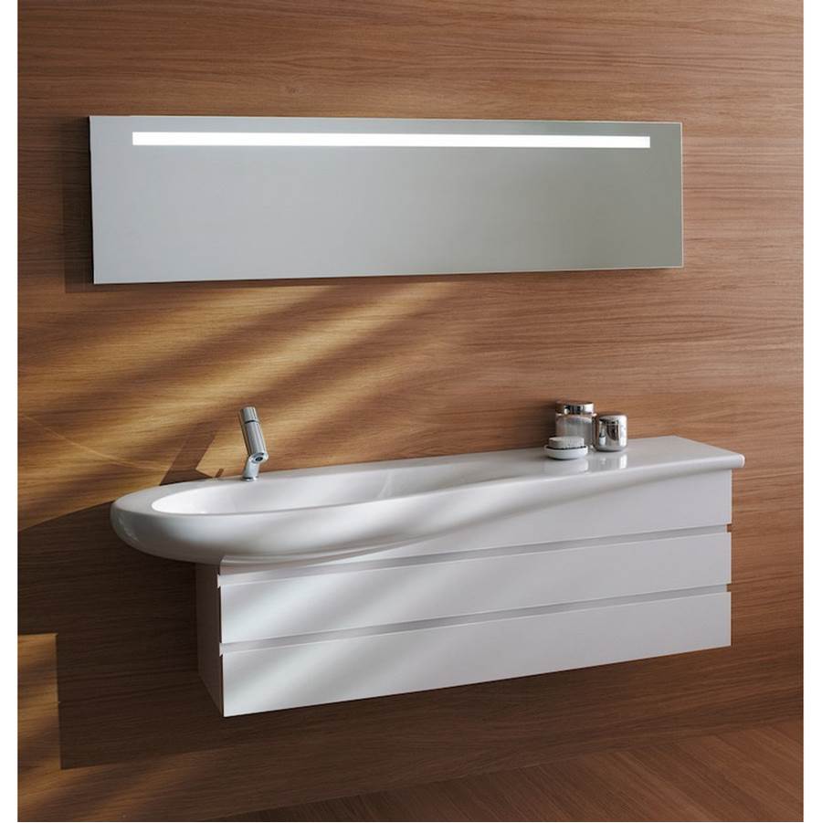 Washbasin, Shelf Right, Incl. Ceramic Waste Cover, Wall Mounted
