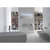 Washbasin, Shelf Right, Incl. Ceramic Waste Cover, Wall Mounted