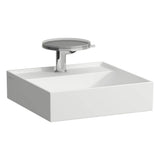 Laufen - Small washbasin with concealed outlet, w/o overflow, wall mounted - Matte White
