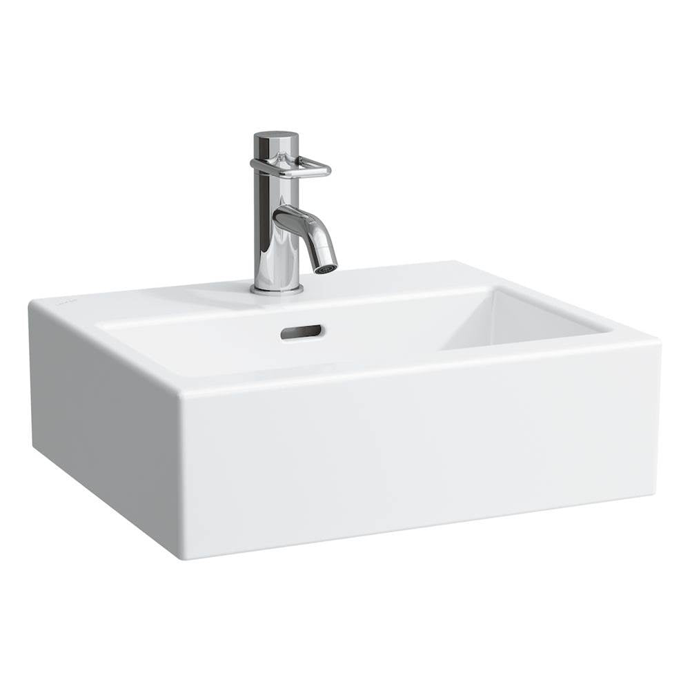 Laufen - Small washbasin, wall mounted - Glossy White