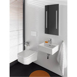 Small washbasin, wall mounted