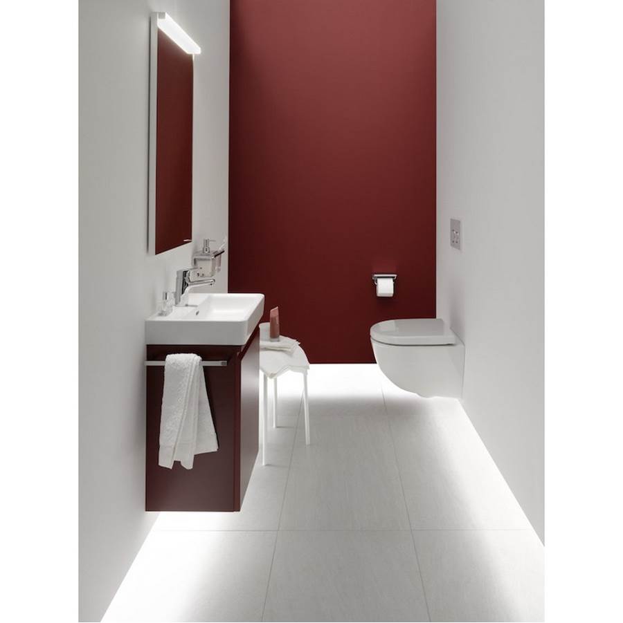 Small washbasin, wall mounted