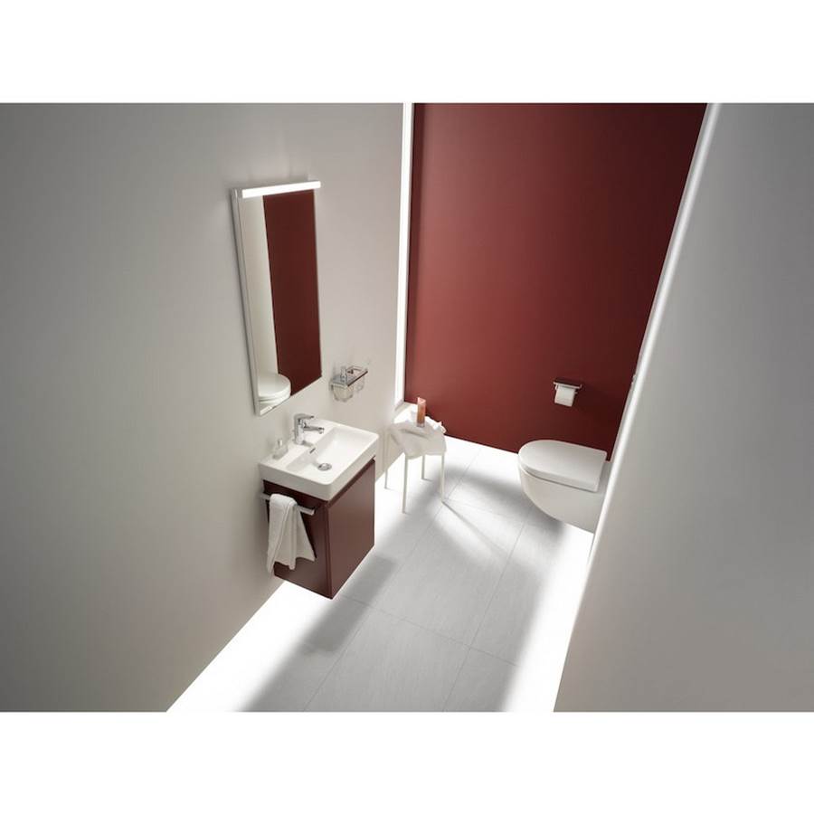 Small washbasin, wall mounted