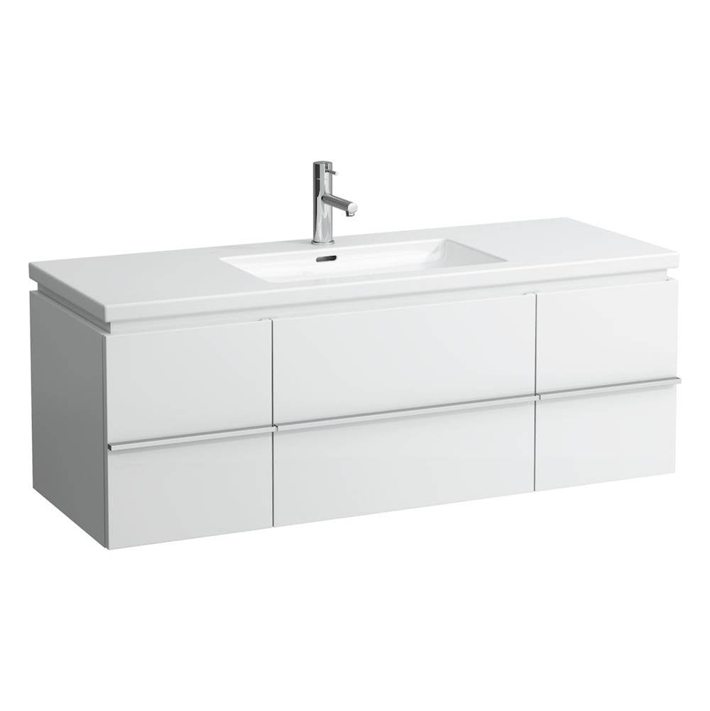Washbasin, cutable to 26'', wall mounted