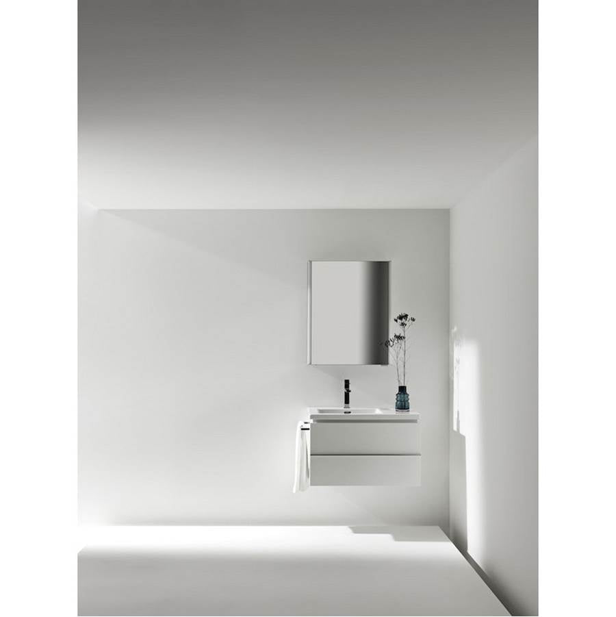 Washbasin console, shelf right, wall mounted