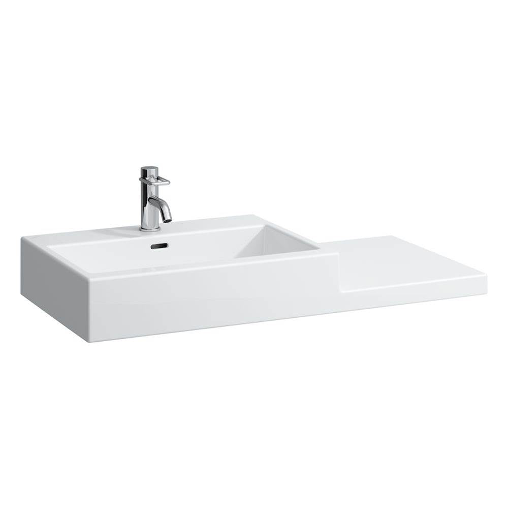 Laufen - Washbasin, shelf right, wall mounted - Glossy White