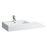 Laufen - Washbasin, shelf right, wall mounted - Glossy White