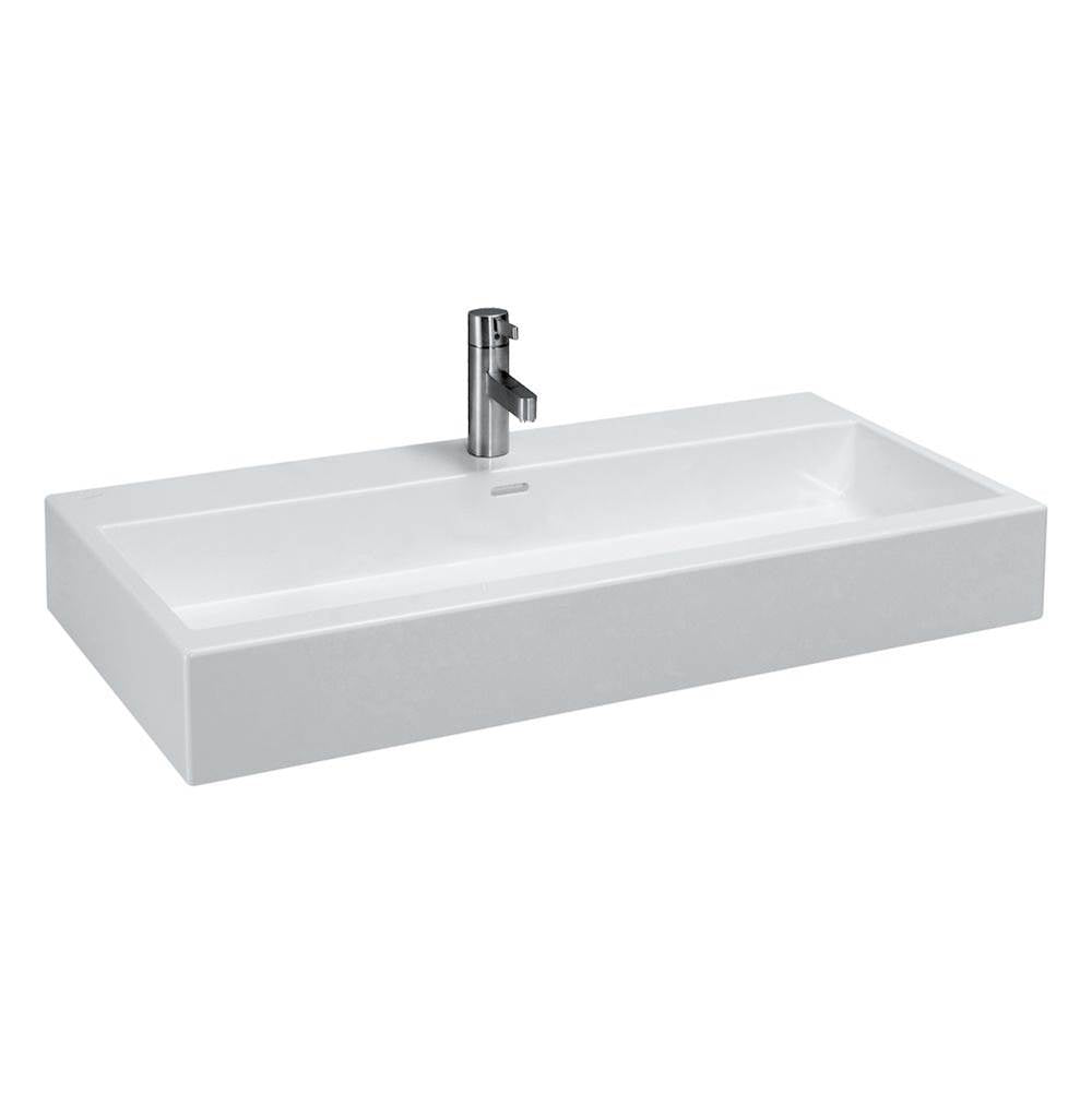 Laufen - Countertop Washbasin, wall mounted - Glossy White