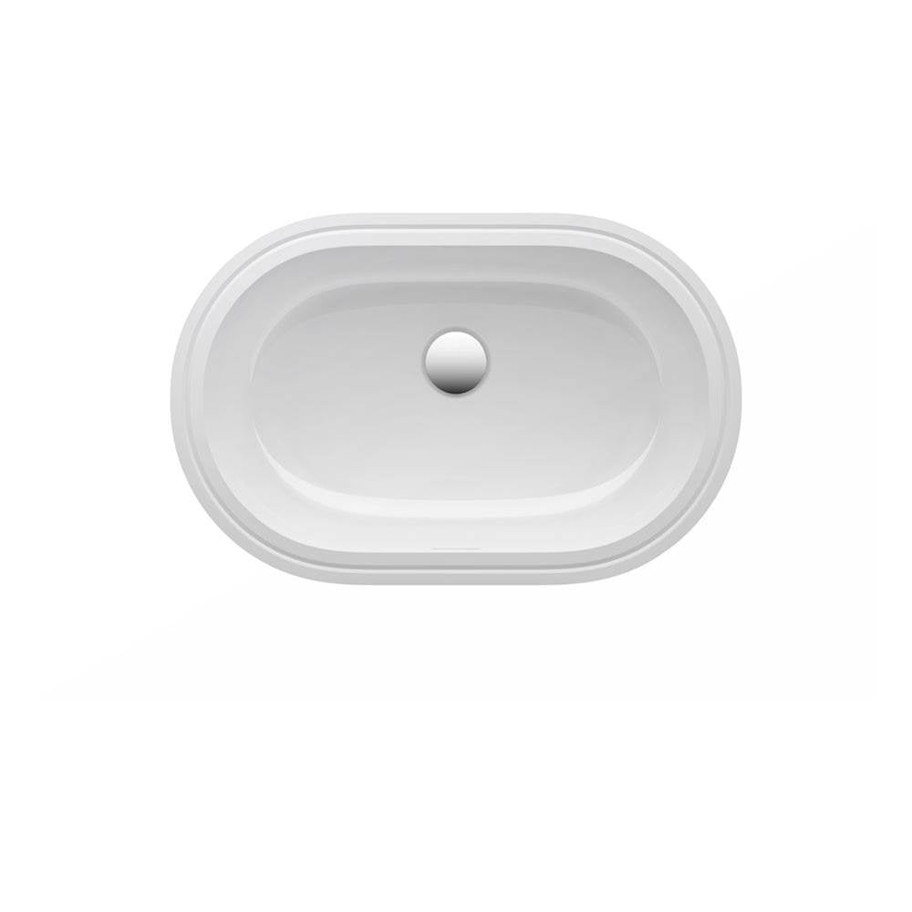 Savoy Under-mounted washbasin, long oval