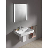 Countertop Washbasin ''compact'', wall mounted