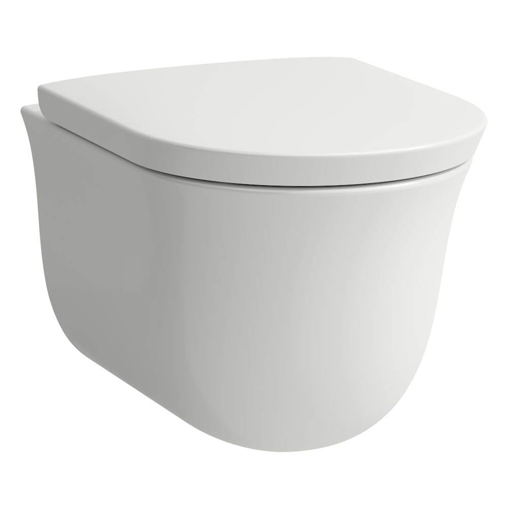 Laufen - Wall hanging Water Closet Bowl, rimless, washdown - Matte White
