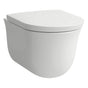 Laufen - Wall hanging Water Closet Bowl, rimless, washdown - Matte White