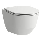 Laufen - Wall hanging Water Closet Bowl, rimless - Matte White